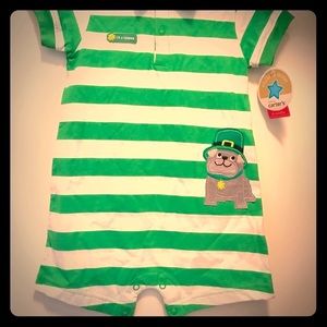 Carter’s 18 month romper. St Patrick’s Day theme